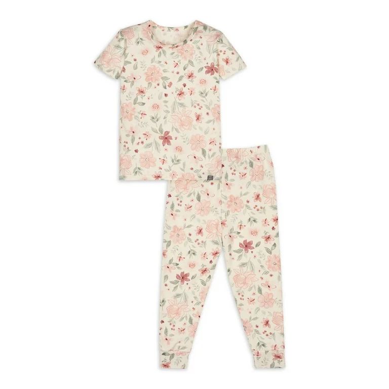 Modern Moments by Gerber Toddler Unisex Super Soft Livaeco Viscose Tight Fitting Pajama Set, Size... | Walmart (US)