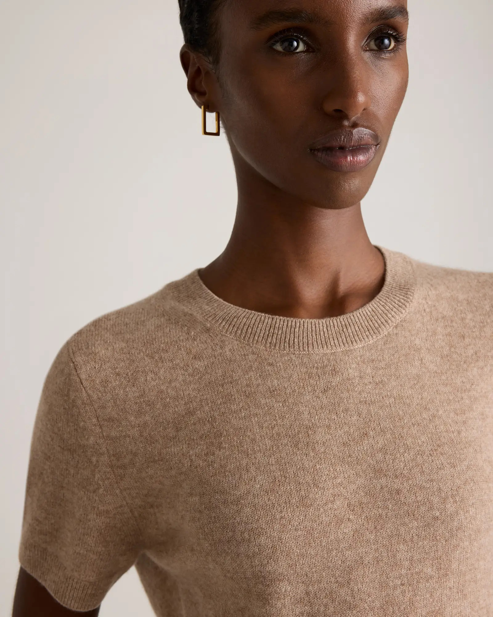 Cashmere Tee in True Navy | Quince