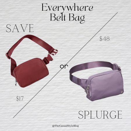 Everywhere belt bag! Save or Splurge? 



#LTKGiftGuide #LTKfindsunder50 #LTKfitness