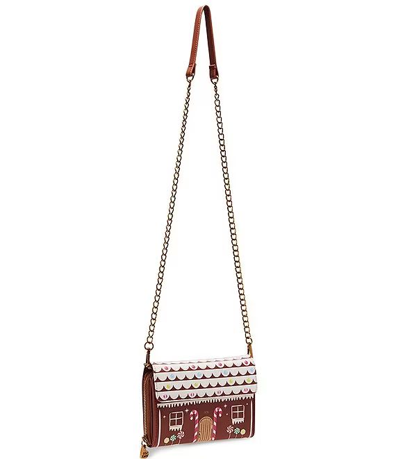 Gingerbread Wallet On A Chain Crossbody Bag | Dillard's