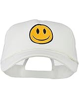 jnpemvq Yellow Glitter Smiley Face Trucker Hat,Adjustable Snapback Closure High Crown Foam Mesh B... | Amazon (US)