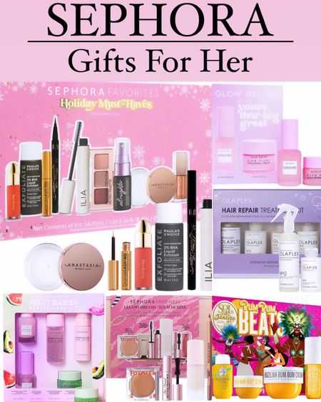 Gift Sets for Her from Sephora!!

Makeup favorites, perfume faves, best sellers, limited edition, olaplex, glow recipe, skin care, urban decay, brows, Anastasia.

#GiftSet #Sephora #GlowRecipe #Skincare #Makeup #GiftsForHer #Sephora #Olaplex

#LTKunder50 #LTKHoliday #LTKSeasonal