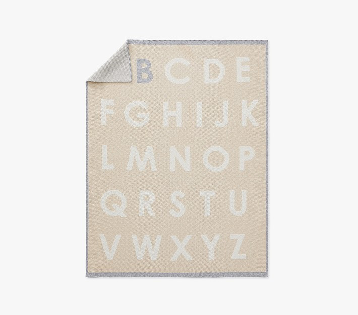 ABC Personalized Baby Blanket | Pottery Barn Kids