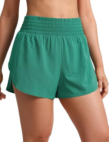 CRZ YOGA Split Dolphin Running Shorts 2.5" | Amazon (US)
