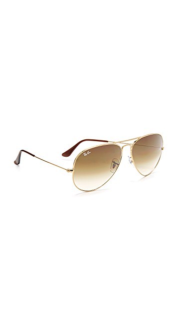 Ray-Ban
                
            

    RB3025 Oversized Classic Aviator Gradient Sunglasses | Shopbop