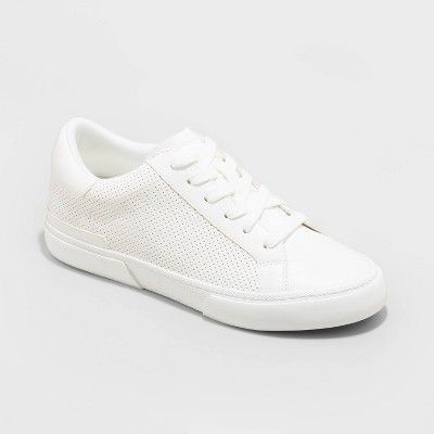 Women&#39;s Maddison Sneakers with Memory Foam Insole - A New Day&#8482; White 9.5W | Target
