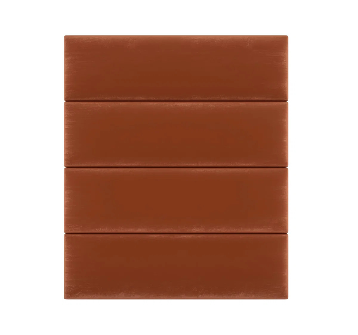 Velvet Wall Paneling in Rust | Wayfair North America