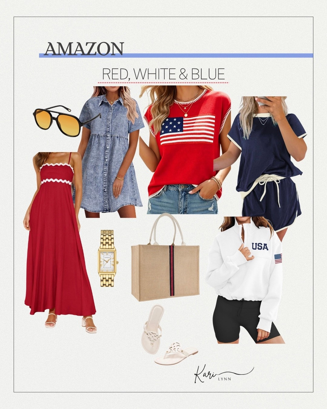 July 4th Clothing

#LTKSeasonal #LTKOver40 #LTKMidsize