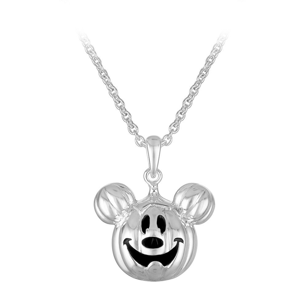 Mickey Mouse Jack-o'-Lantern Necklace by Rebecca Hook | Disney Store