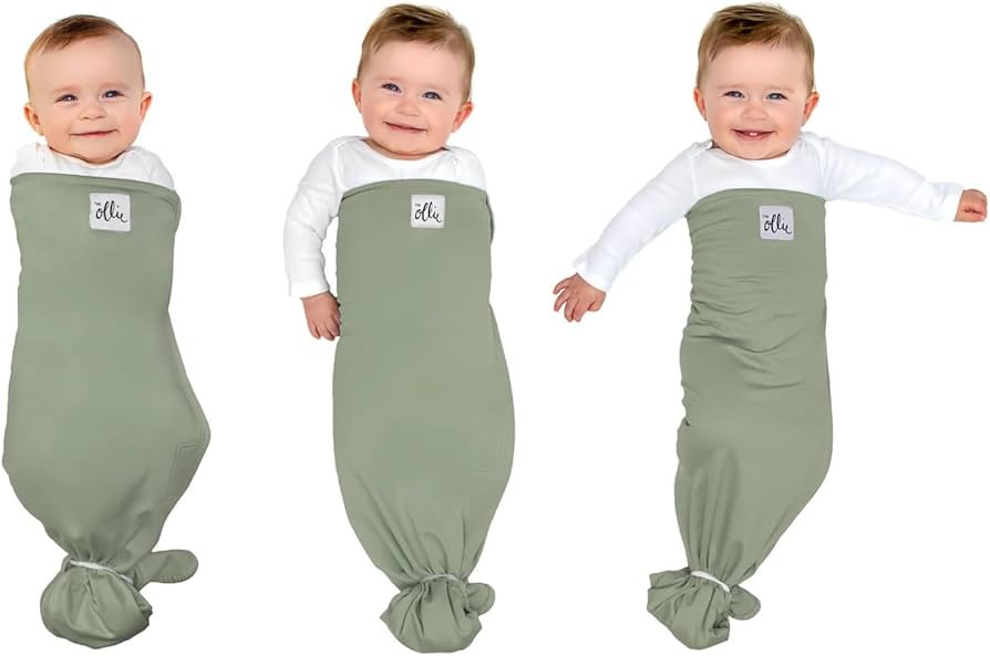 The Ollie Swaddle – Adjustable Baby Swaddle for Newborns | Pediatrician-Approved for Safe Sleep... | Amazon (US)