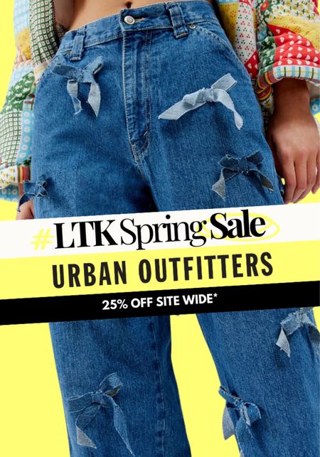 Shop these Urban Outfitters jeans, shorts, skirts & joggers 25% off! 

#LTKSeasonal #LTKSpringSale #LTKsalealert