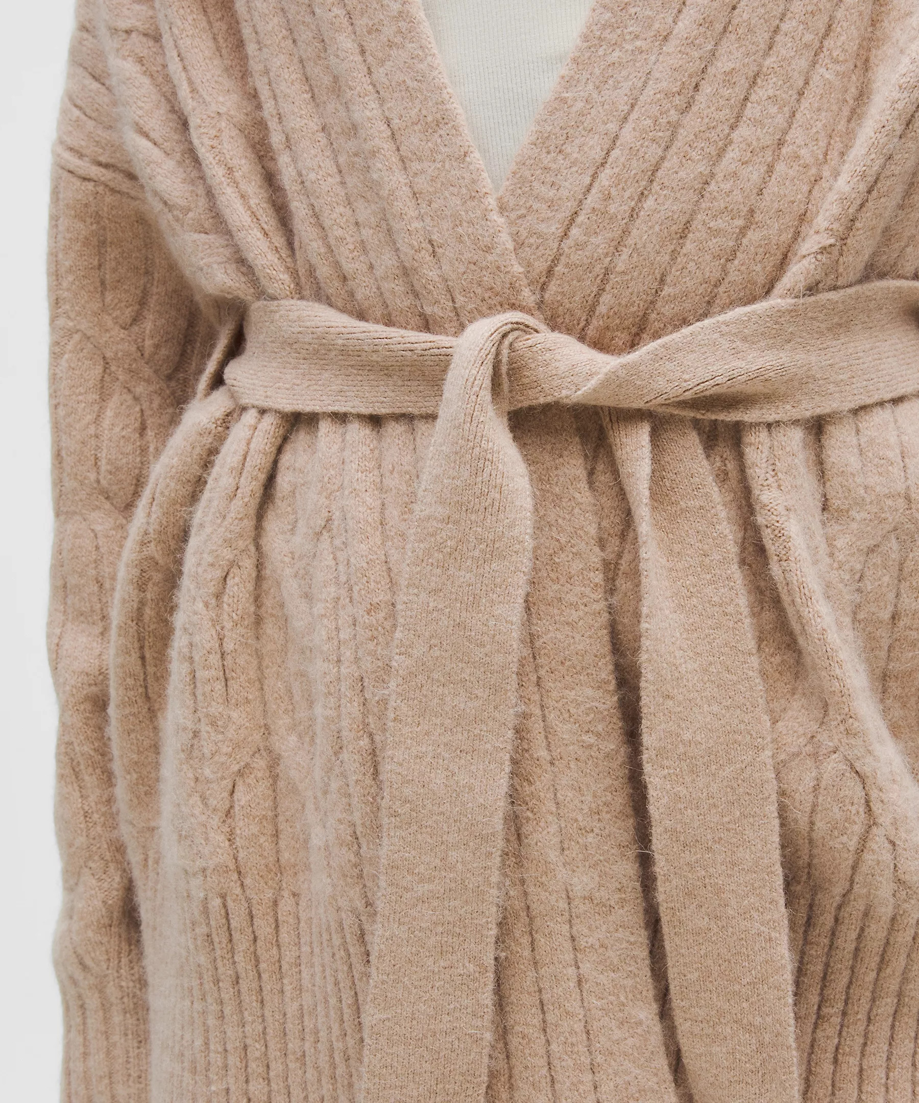 Alpaca-Blend Tie-Front Long Cardigan | Lululemon (US)