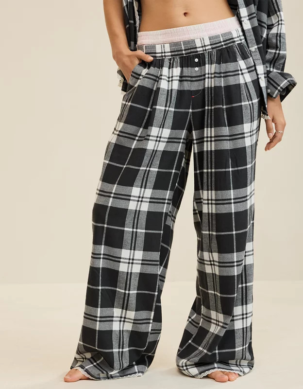 Aerie Street Flannel Trouser PJ | Aerie