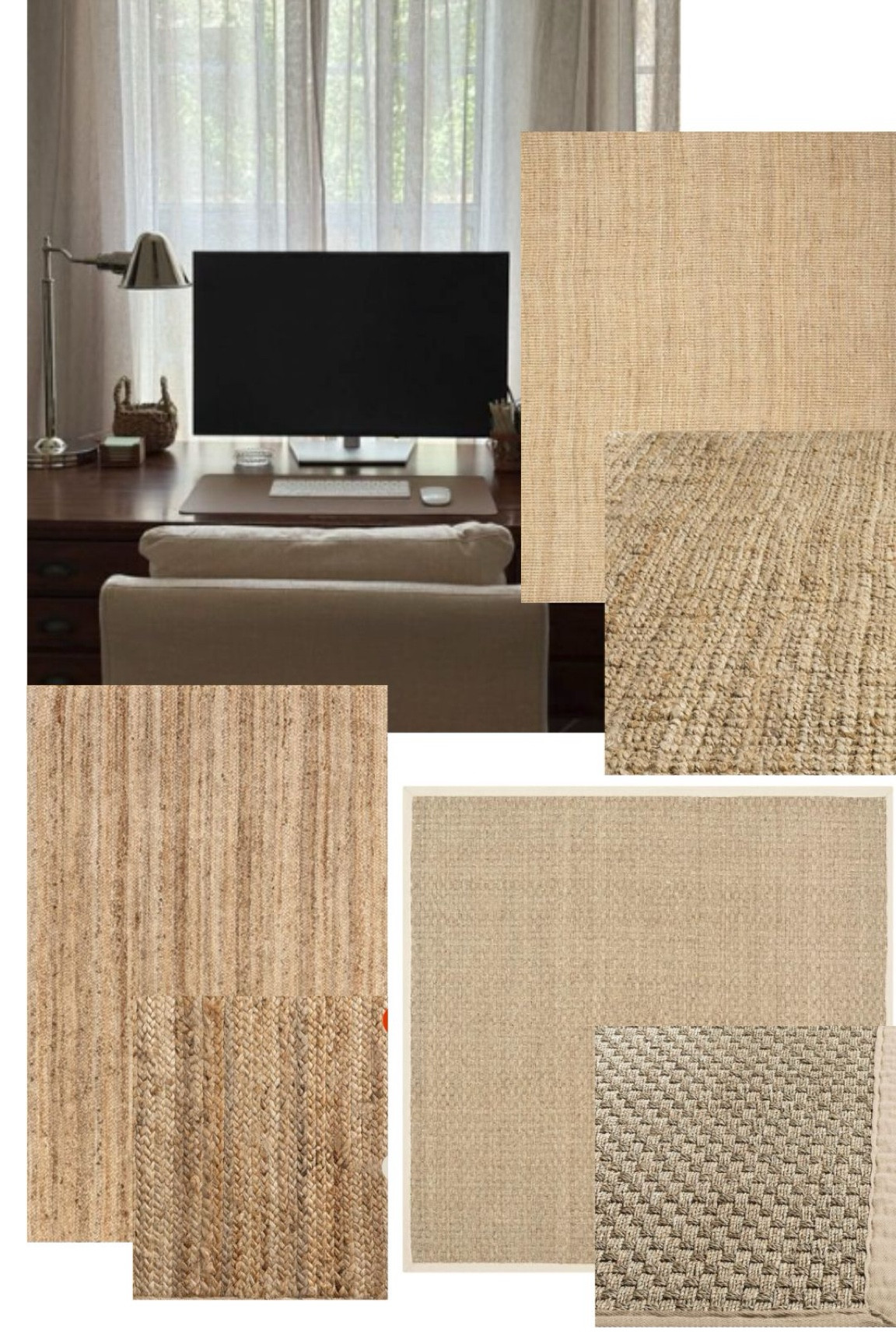 Jute rug options for my office 

#LTKHome #LTKmomlife #LTKdayinmylife
