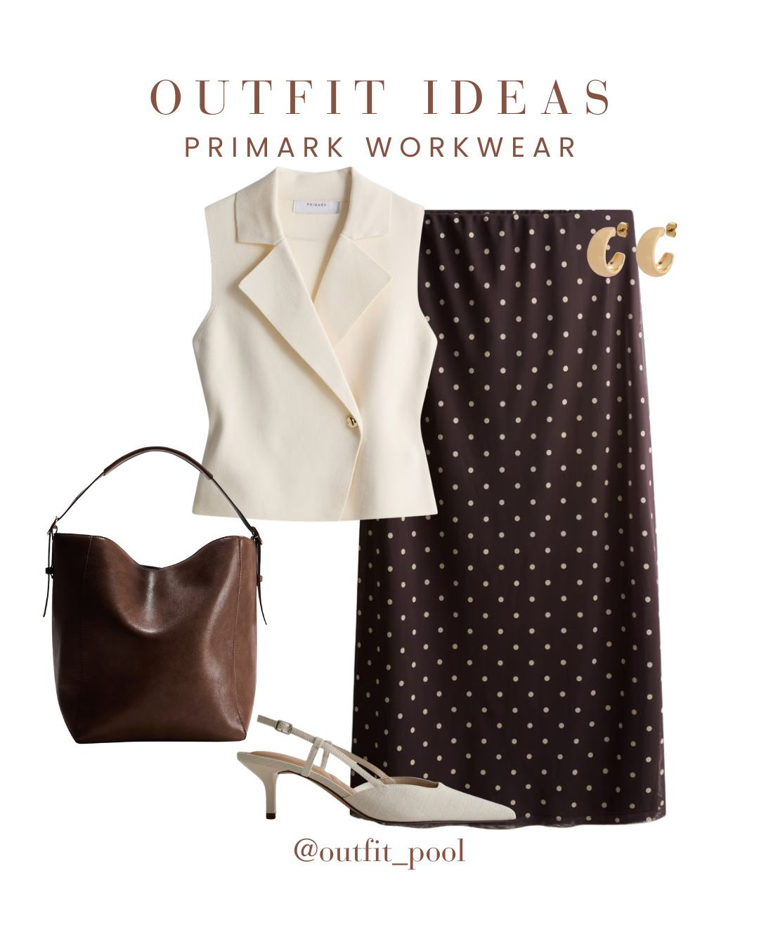 Primark workwear, but styled to slay ✨ Sharing 3 work-appropriate outfits from Primark that look polished, professional, and totally put-together 1️⃣ Tailored trousers + blouse — classic office elegance 2️⃣ Midi skirt + smart waistcoat— feminine and polished 3️⃣ Waistcoat + smart pants — structured and chic power dressing These looks prove you don’t need a big budget to dress like you mean business 👏 Which one would you wear to your next workday? 💼✨ To shop these outfits, check the LTK shop link in bio 🛍️💌 (Primark Workwear, Primark Office Outfits, Primark Workwear Finds, Affordable Work Outfits, Budget Office Style, Primark Fashion Finds, Workwear Staples from Primark, Chic Office Style, Business Casual Looks, Primark Trousers Outfit, Work Tops from Primark, Capsule Workwear, Everyday Workwear, Polished Office Look, Minimalist Work Style, Work Outfit Inspiration, Neutral Work Outfits, Desk to Dinner Outfit, Smart Casual Office Style) 

 #LTKgrwm #LTKootd #LTKWorkwear