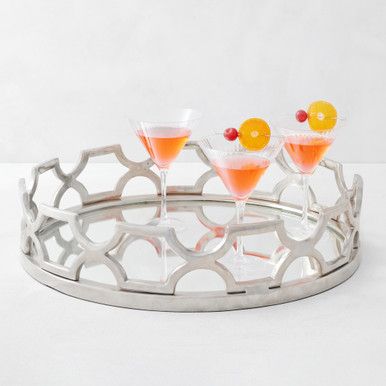 Abigail Aluminum Tray | Z Gallerie