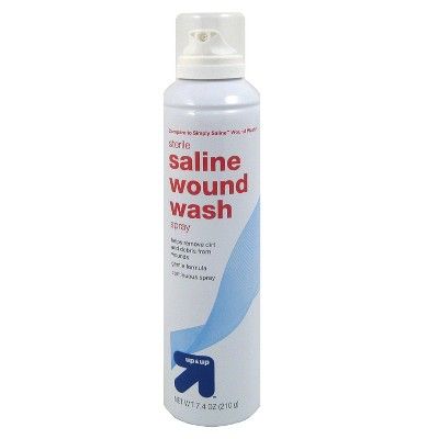 Saline Wound Wash - 7.4oz - up & up™ | Target
