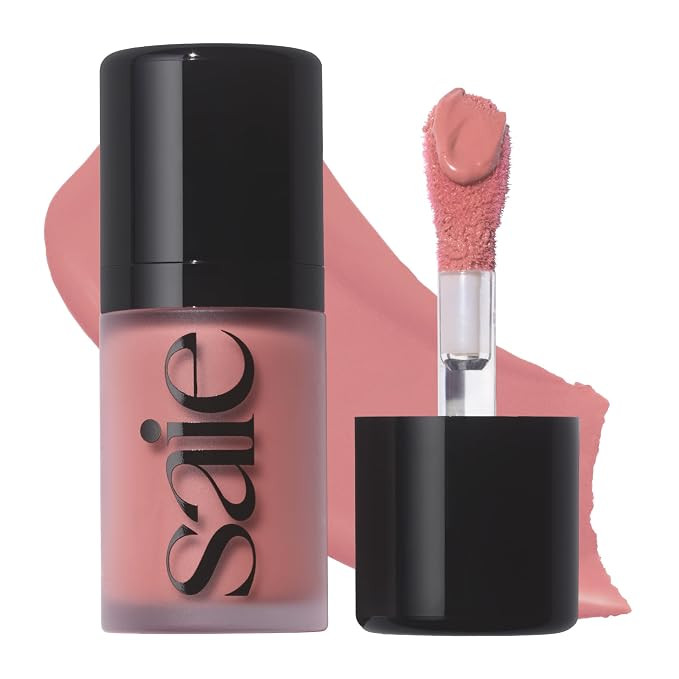 Saie Mini Dew Liquid Blush for Cheeks, Travel Size, Lady (.24 oz) | Amazon (US)