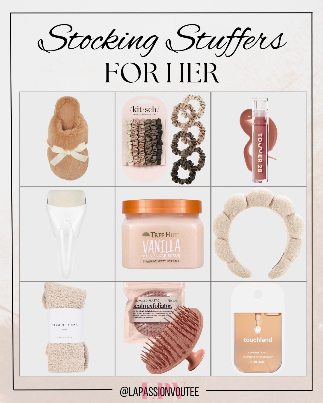 Small but thoughtful gifts she’ll actually love. These stocking stuffers for her are practical, pretty, and perfect for making her feel extra special this holiday season. Little luxuries that show big thought—without spending a lot! 

 #LTKGiftGuide #LTKHoliday #LTKFindsUnder100