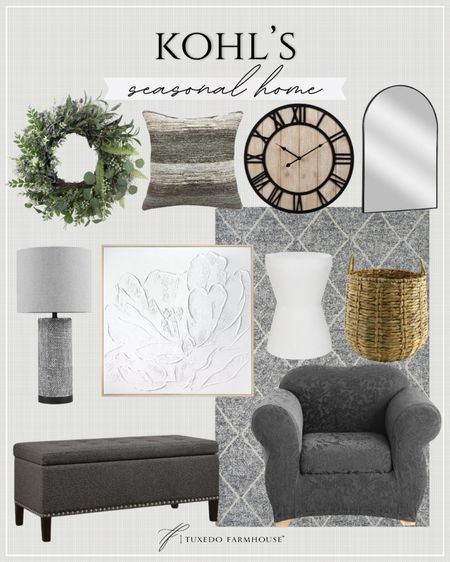 Kohl’s Seasonal Home

Update your space with these beautiful new arrivals from Kohl’s!

Seasonal, home decor, lamps, mirrors, accent chairs, wall art, storage, pillows 



#LTKhome #LTKSeasonal