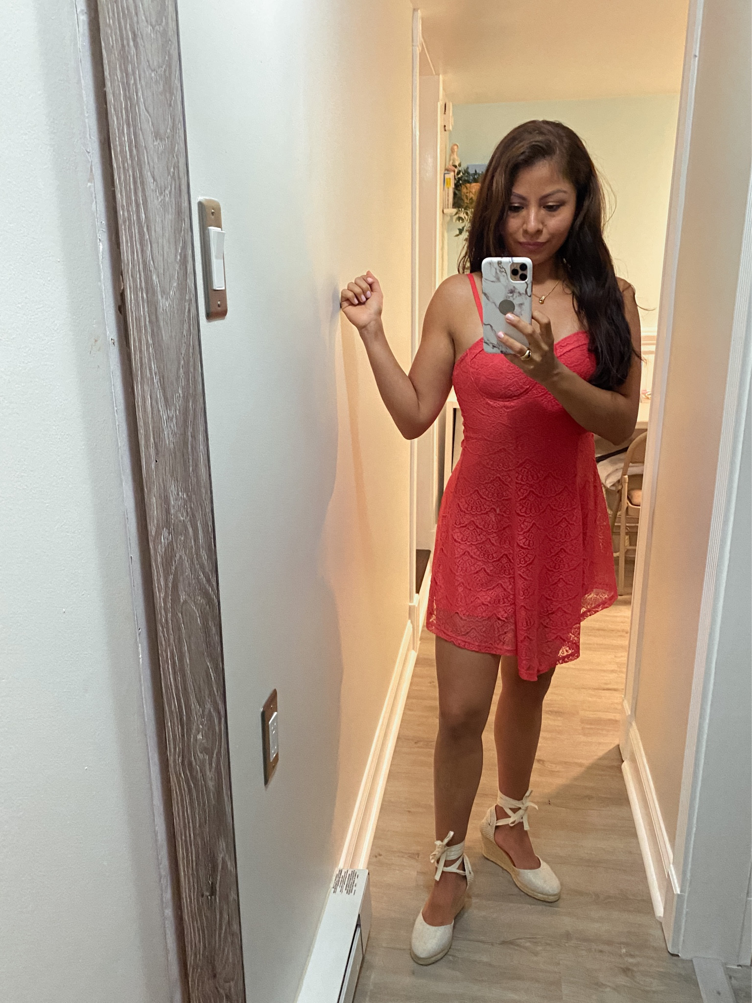 Summer dress perfect for this Season. You can dress up or down with different types of shoes. Beautiful and flowy.
Ps: since I couldn’t find the exact dress I linked some summer orange dresses that goes for different occasions.

#LTKwedding #LTKtravel #LTKSeasonal