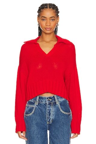 SABLYN ulie Sweater in Scarlet from Revolve.com | Revolve Clothing (Global)