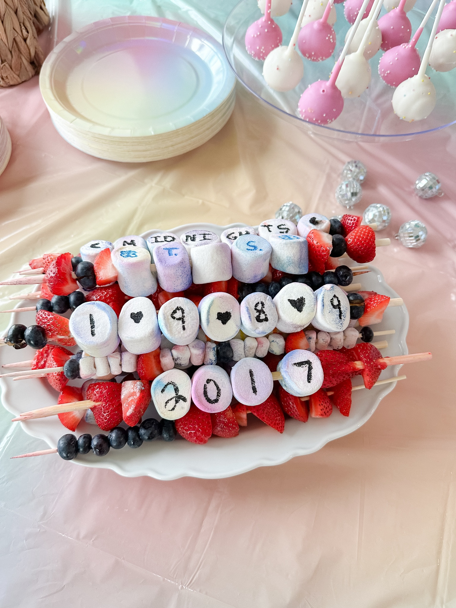 Taylor Swift birthday party! 
Spray painted “friendship bracelet” kabobs 

#LTKHome #LTKFindsUnder50 #LTKKids