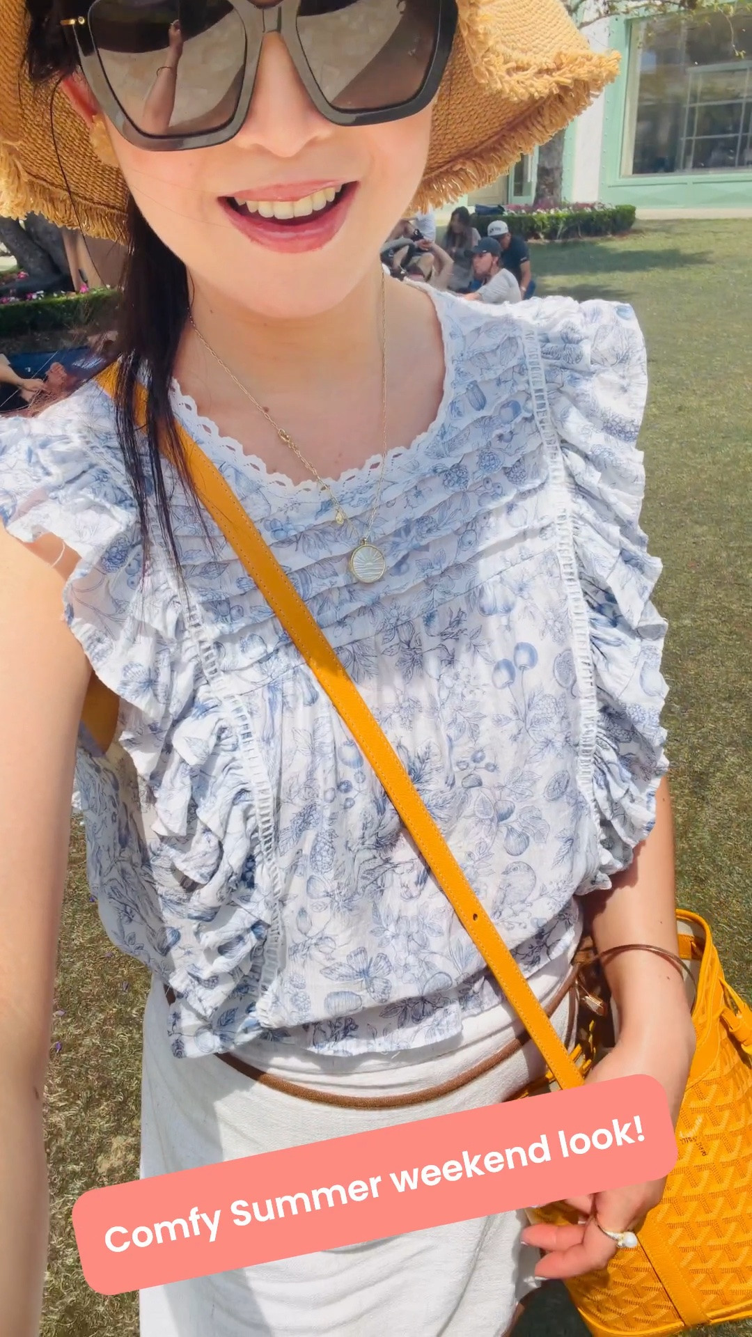 The coolest look is also the comfiest!😎🤗Staying cool in the 90 degree heat in this ruffle top and paired it with skorts❤️❤️Large sunnies always complete the look😉




#ltkstyletip #ltksummerstyle #summeroutfits #Skorts #ruffletop #ltkfindsunder100

#LTKActive #LTKSeasonal #LTKTravel #LTKWorkwear