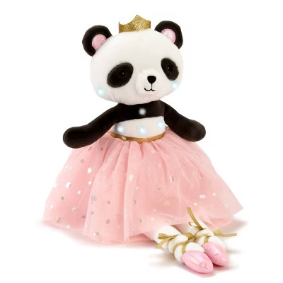 FAO Schwarz 12" Glow Brights Ballerina Panda Plush | Target