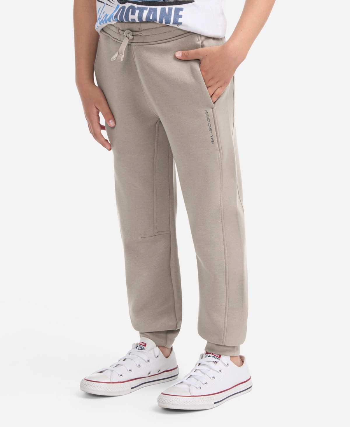 abercrombie kids Boys 5-18 Elastic Waist Slim Joggers - Desert Taupe | Macy's