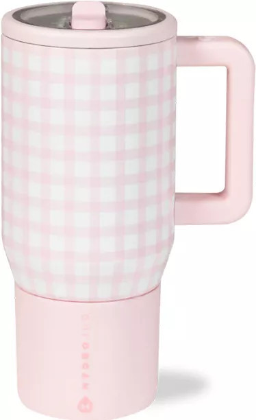 HYDROJUG 20 oz. Traveler Tumbler, Pink Gingham | DICK'S Sporting Goods