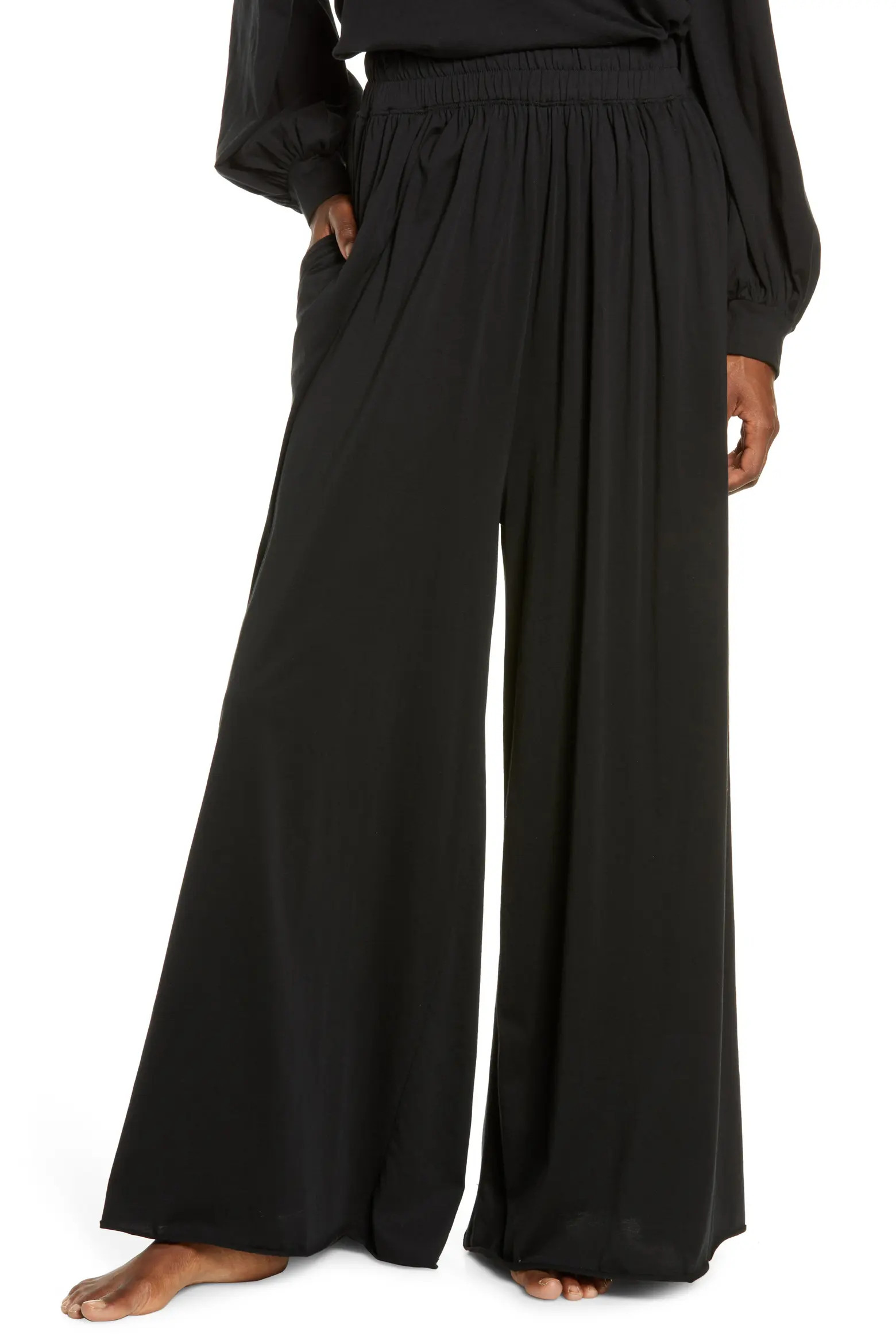 Lunya Organic Pima Wide Leg Lounge Pants (Women) | Nordstrom | Nordstrom