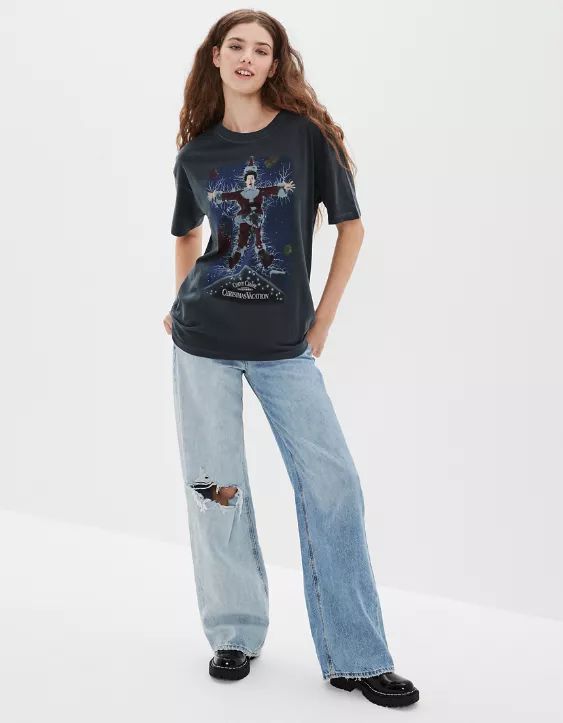 AE Christmas Vacation Graphic Tee | American Eagle Outfitters (US & CA)