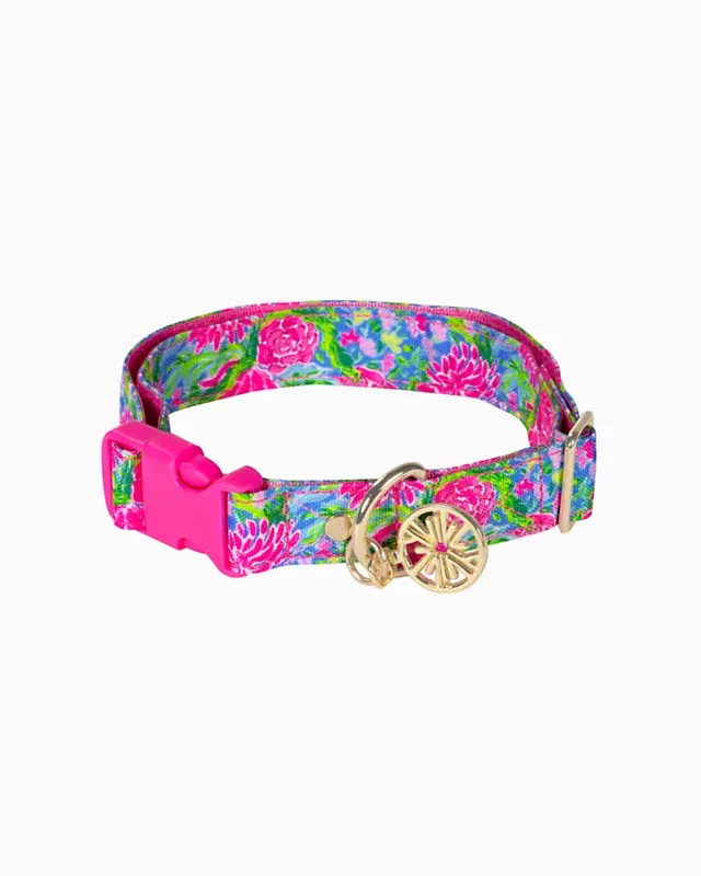 Lilly pulitzer dog collar and leash sale