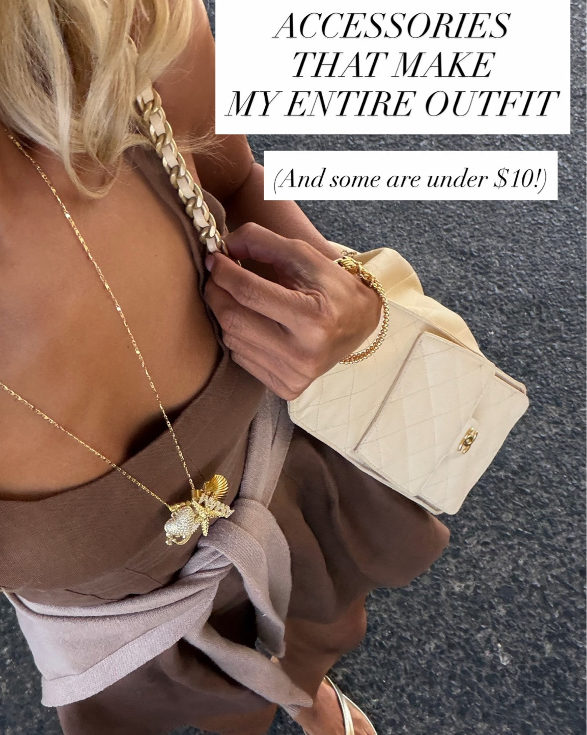 Accessories that MAKE but never break my outfit.

#LTKOver40 #LTKSeasonal #LTKootd