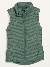 Water-Resistant Narrow-Channel Puffer Vest for Women | Old Navy (US)