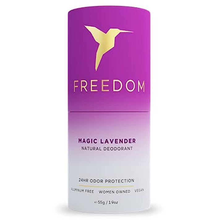 Freedom EWG Verified 100% Natural Aluminum Free Deodorant Stick For sensitive Skin for Women & Me... | Amazon (US)