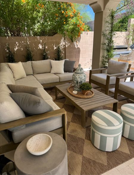 Our back patio is ready for summer! The seating set is old from Living Spaces but I’ve linked as many similar items as I could as well as some really cute outdoor rugs that are on sale! 



#LTKSaleAlert #LTKSeasonal #LTKHome