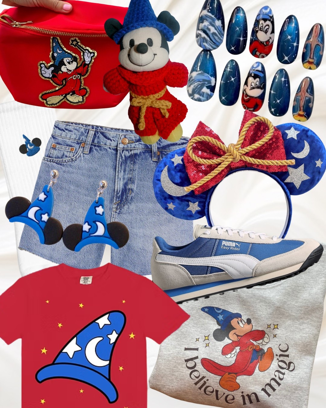 Inspired by Sorcerer Mickey 🐭⭐️🌙💙❤️