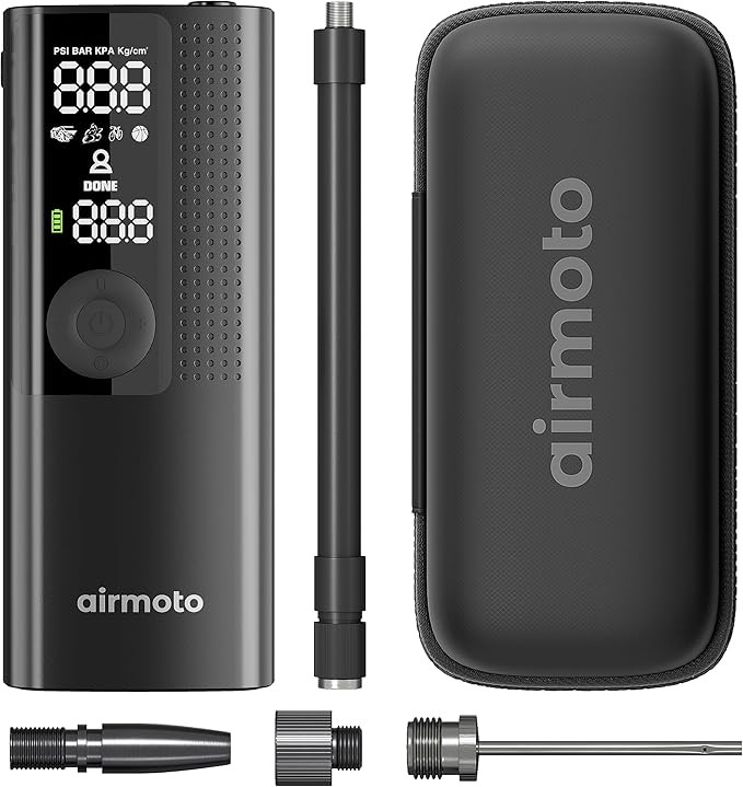 Airmoto and Carrying Case Bundle Deal - Tire Inflator Portable Air Compressor with Hard Case - Ai... | Amazon (US)