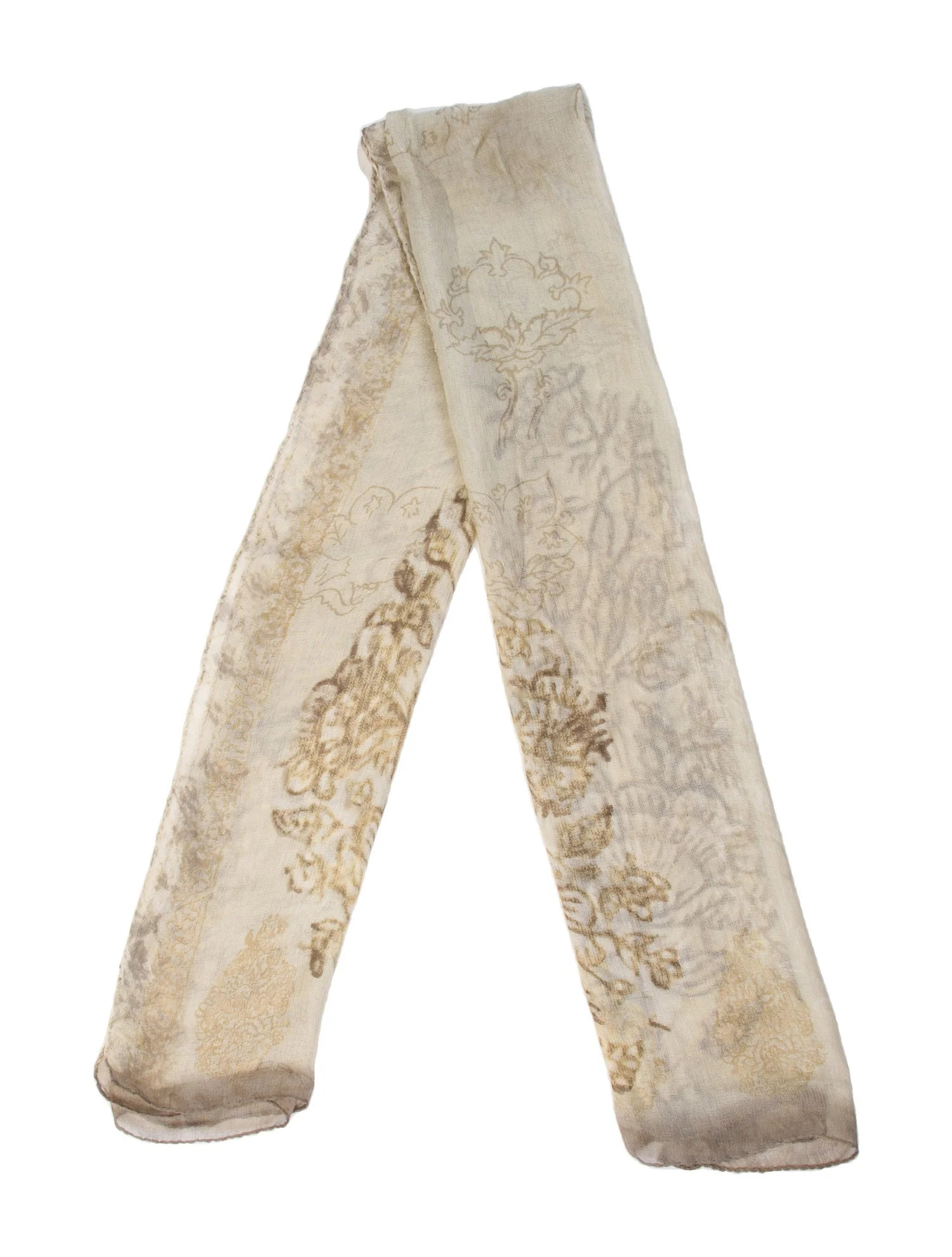 Silk Floral Print Scarf | The RealReal