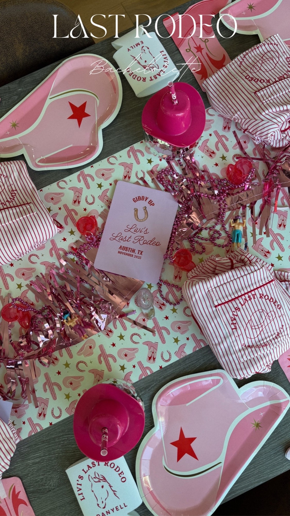 Let’s go girls bachelorette table!! 

#LTKParties #LTKFindsUnder100 #LTKWedding