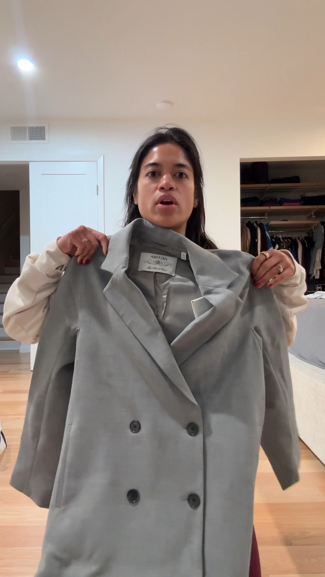 A mini Aritzia haul! Got this gray slouch coat! Perfectly oversized for winter layering! 

#LTKSeasonal #LTKootd #LTKGiftGuide