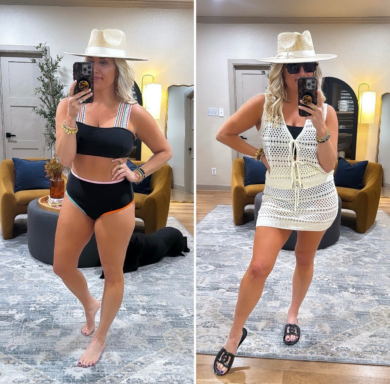 Amazon two piece black swimsuit - medium Amazon crochet two piece set - small



#LTKSeasonal #LTKStyleTip #LTKSwim