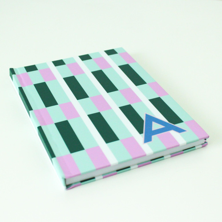 Custom Maxi Mint Single Initial Journal | Minted