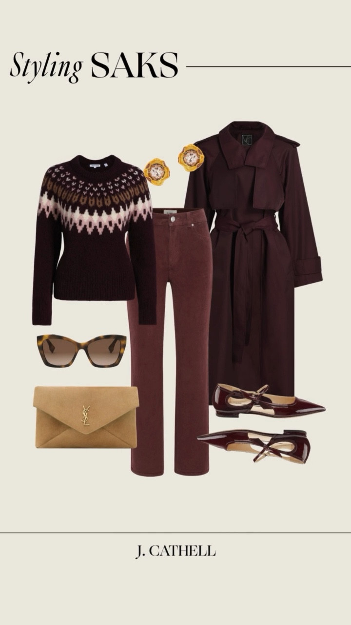 There’s something about ladylike style that never fades.
This Saks collection is filled with timeless details—feminine blouses, structured coats, and rich, warm hues for the season ahead. Each look was designed to feel chic, effortless, and forever in style.
Shop all six looks now at jcathell.com and on LTK.
@saks #saks #sakspartner

Fall outfit, fall look

#LTKStyleTip #LTKOver40 #LTKShoeCrush