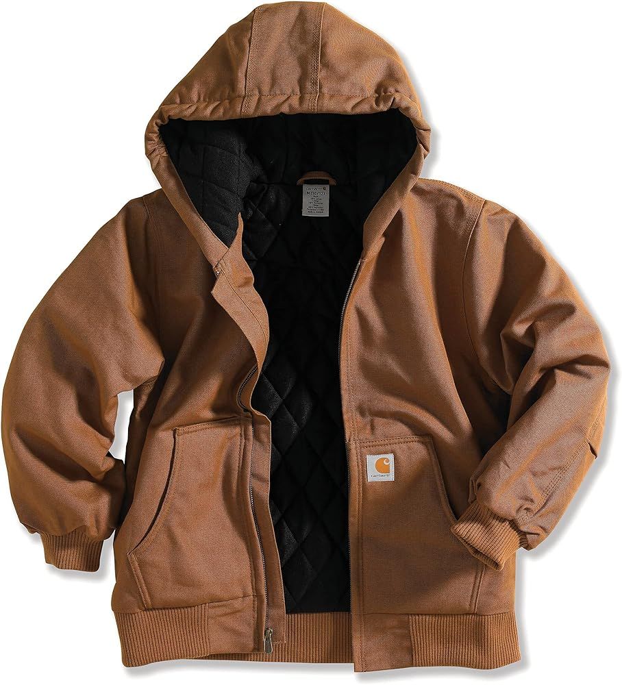 Carhartt Boys' Active Jac Quilt Lined Jacket Coat | Amazon (US)