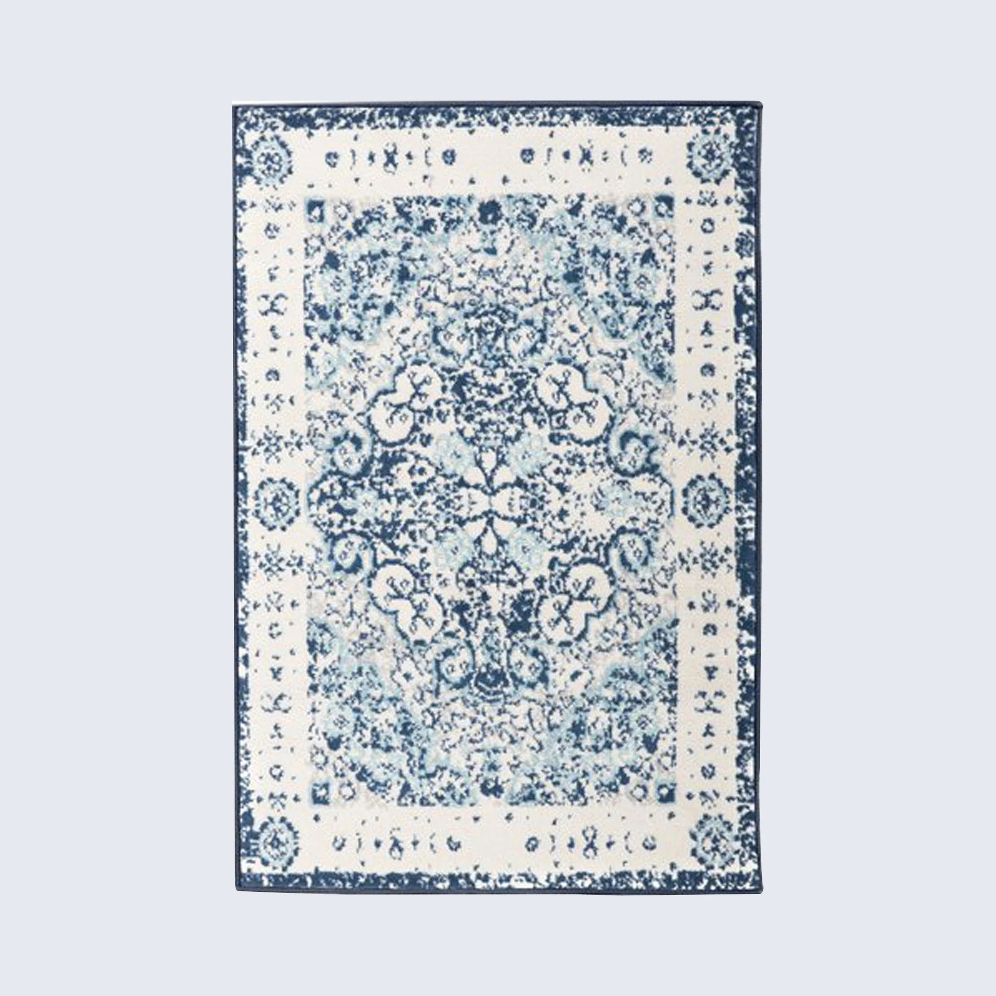 Khalil Oriental Blue Area Rug | Wayfair North America