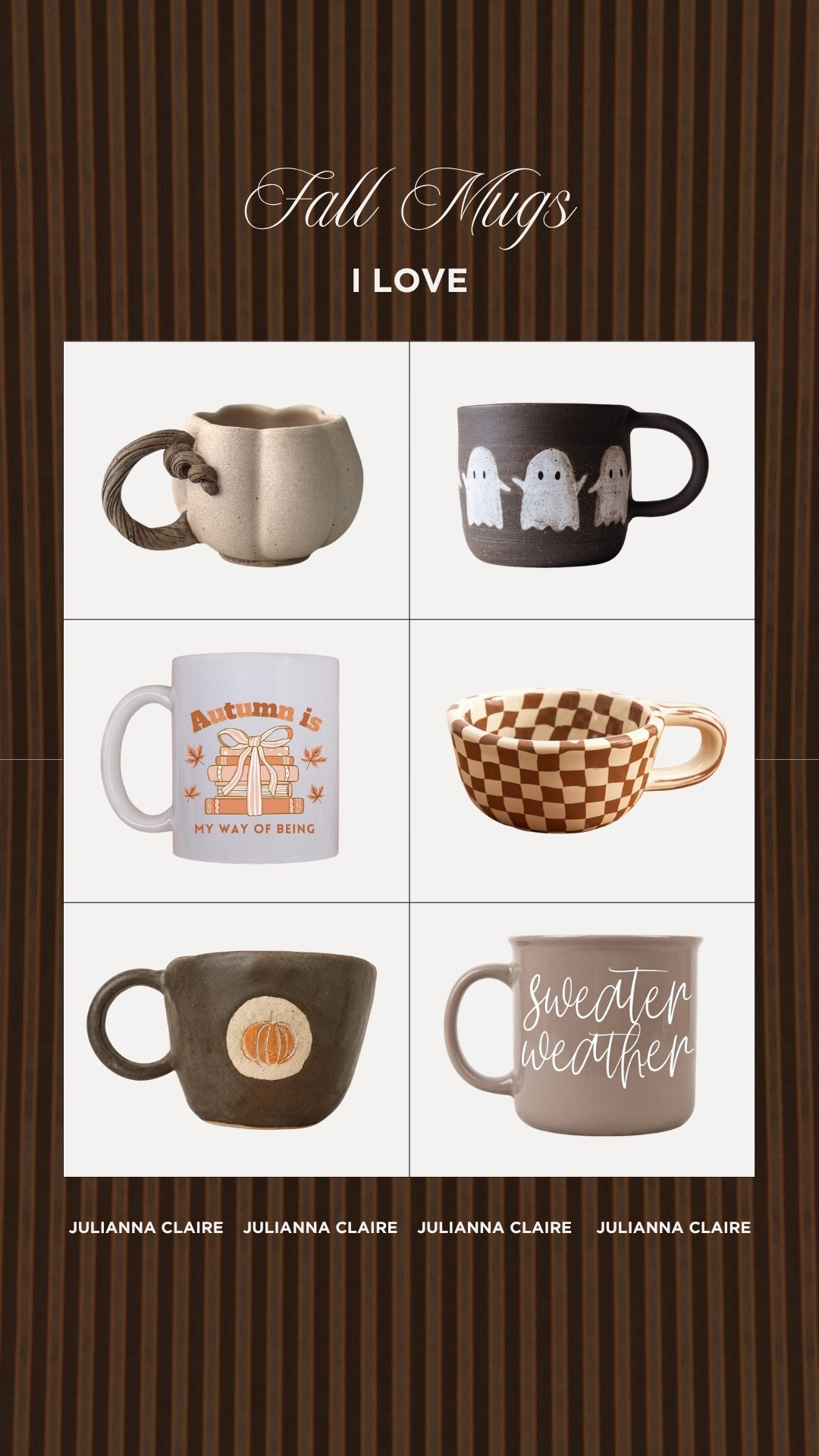 Favorite fall mugs for 2026!

#LTKSeasonal #LTKHome