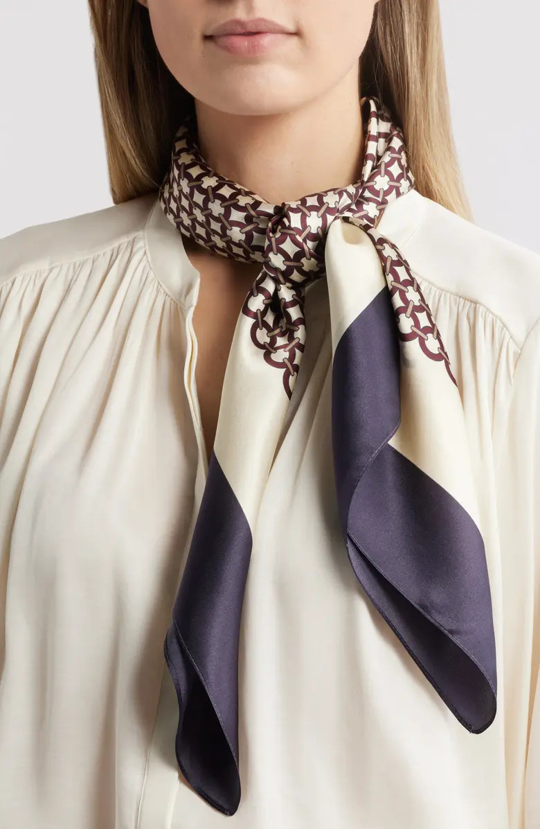 Print Square Silk Scarf | Nordstrom